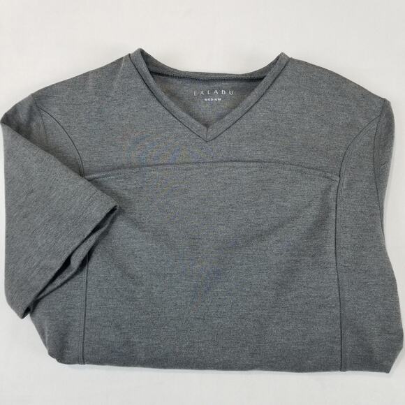 lalabu Other - Lalabu Carrier Shirt Medium Gray Babywearing Pouch Kangaroo Pocket Mens Modern